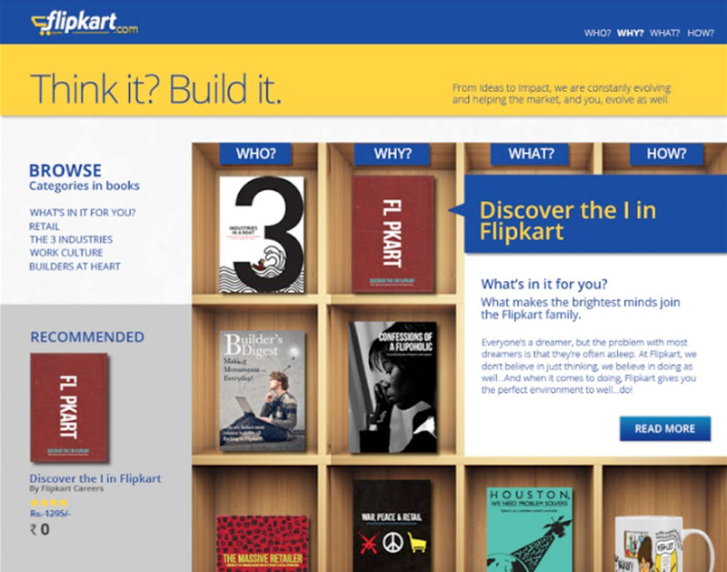 careers website for Flipkart