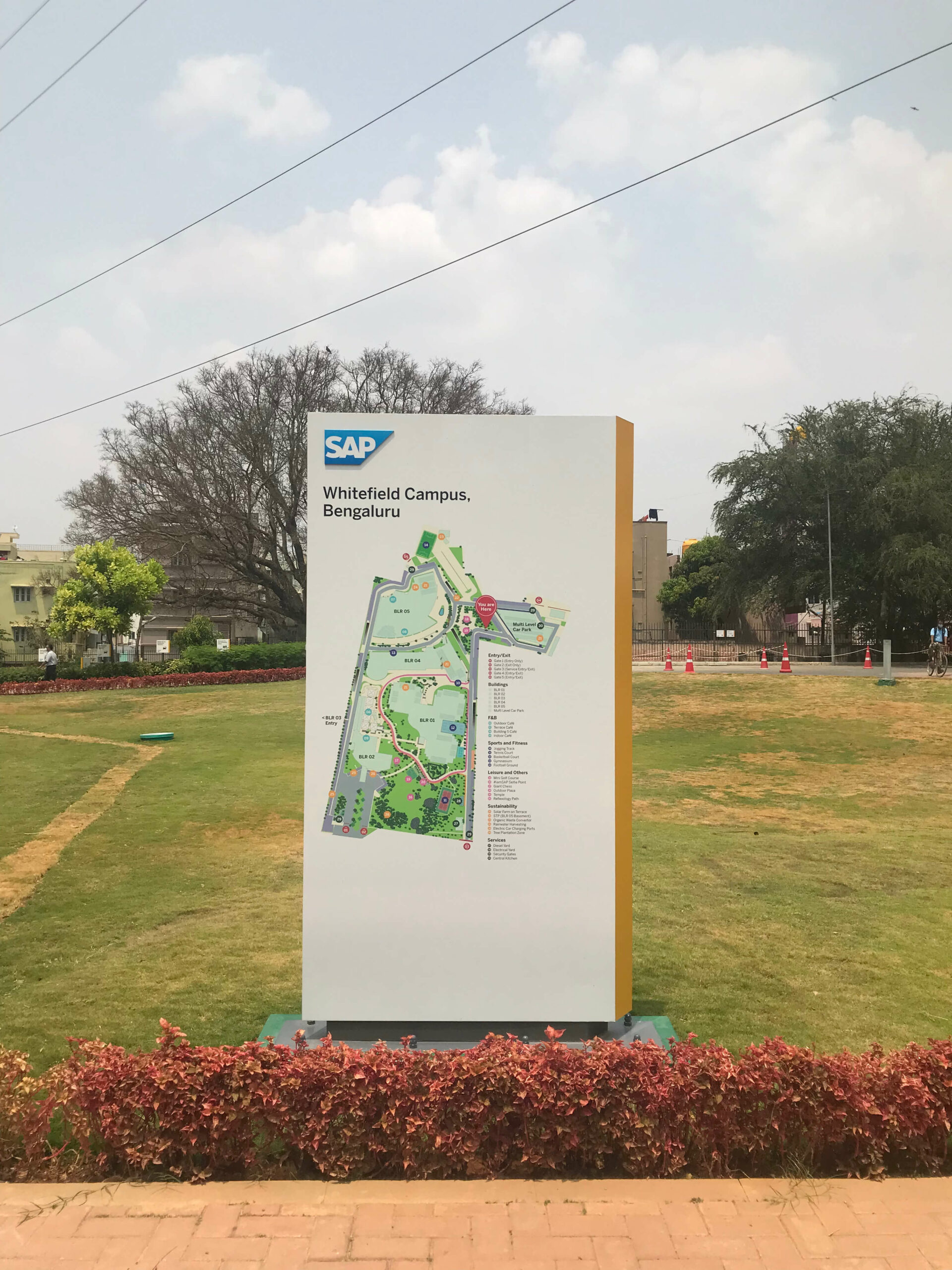 SAP Signage outcome  campus map 1 scaled