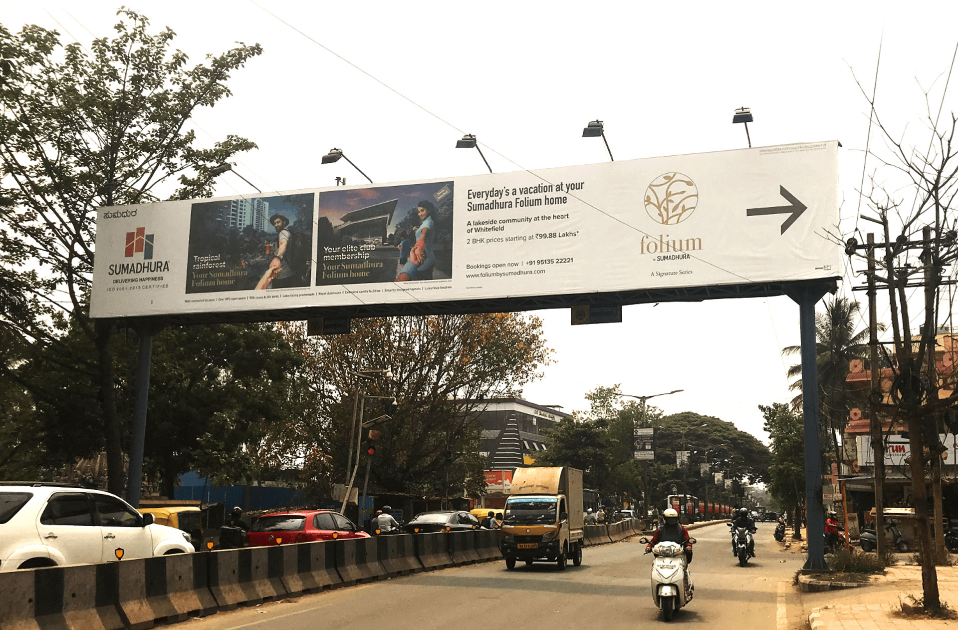 Sumadhura Horizon campaign OOH billboards Cover